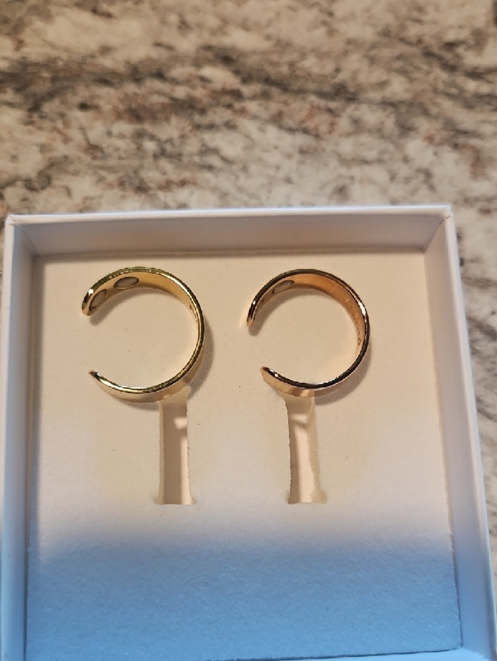 Calmi Women’s Gold Accent Ring - White Box - Picture 3 of 6